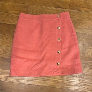 Loft pink skirt with gold details